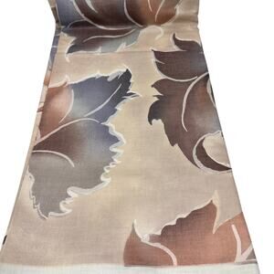 Dramatic 5th Avenue Design Fabric Screen Printed Large Floral  56" x 2.2 yards